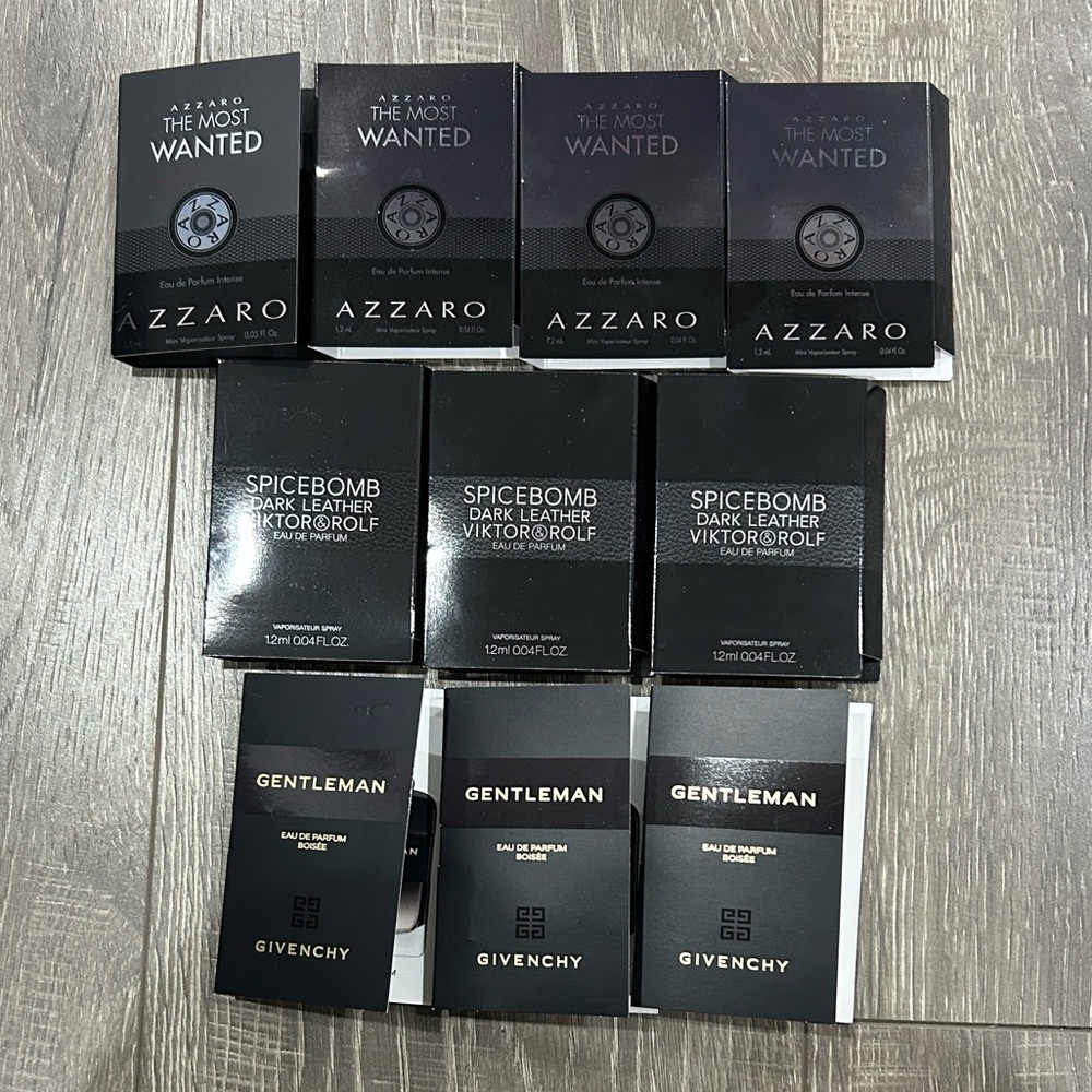 10 pieces men’s Samples collection